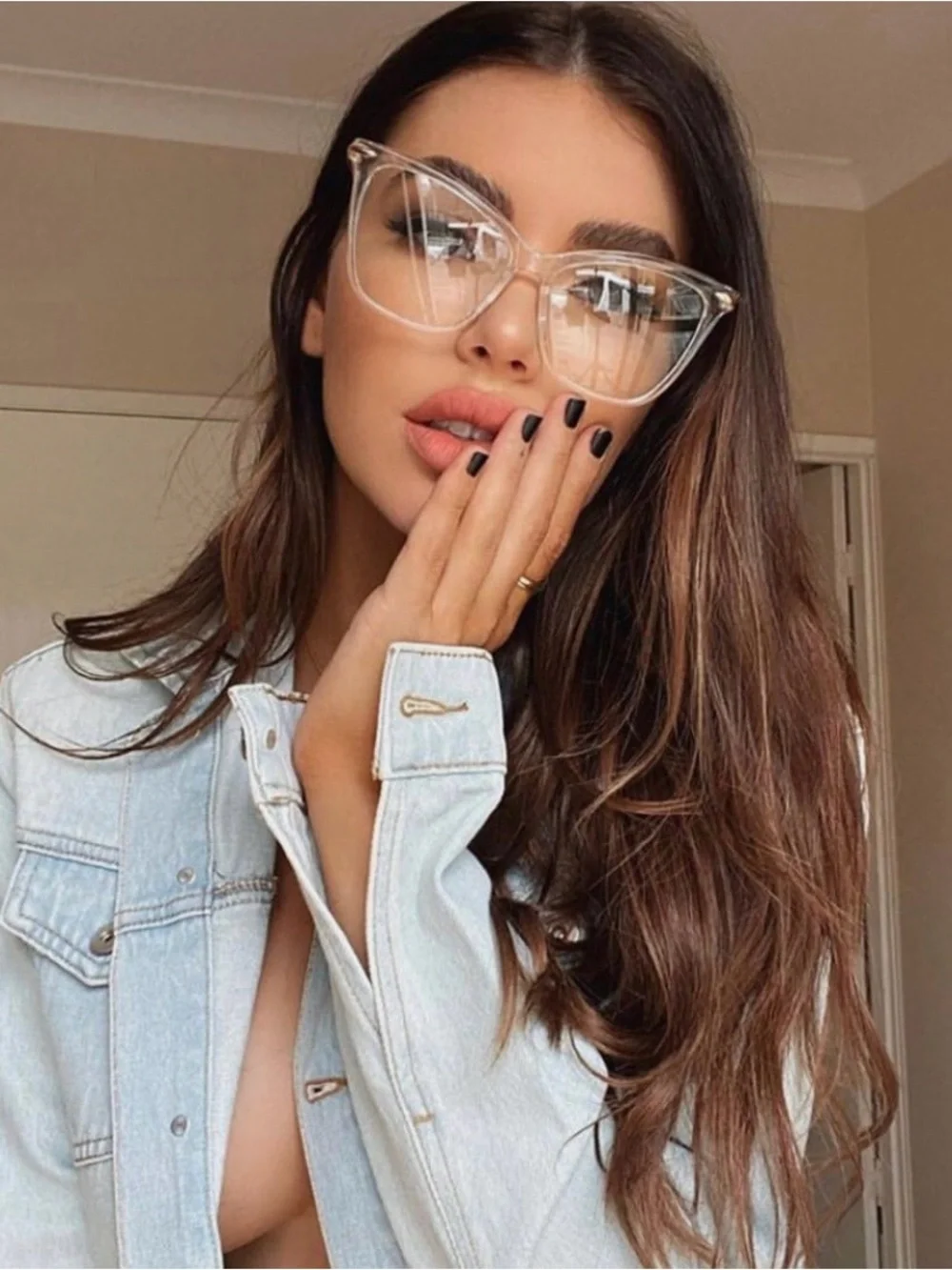 Oversized Cat Eye 